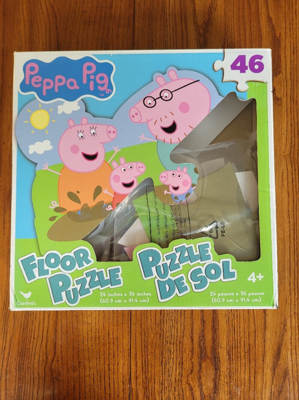 Peppa Pig Floor Puzzle New In Box - 46 Pieces
